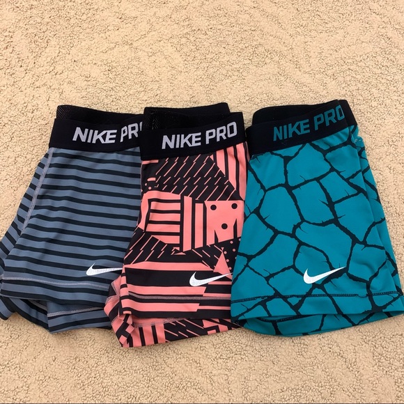 nike pro shorts bundle